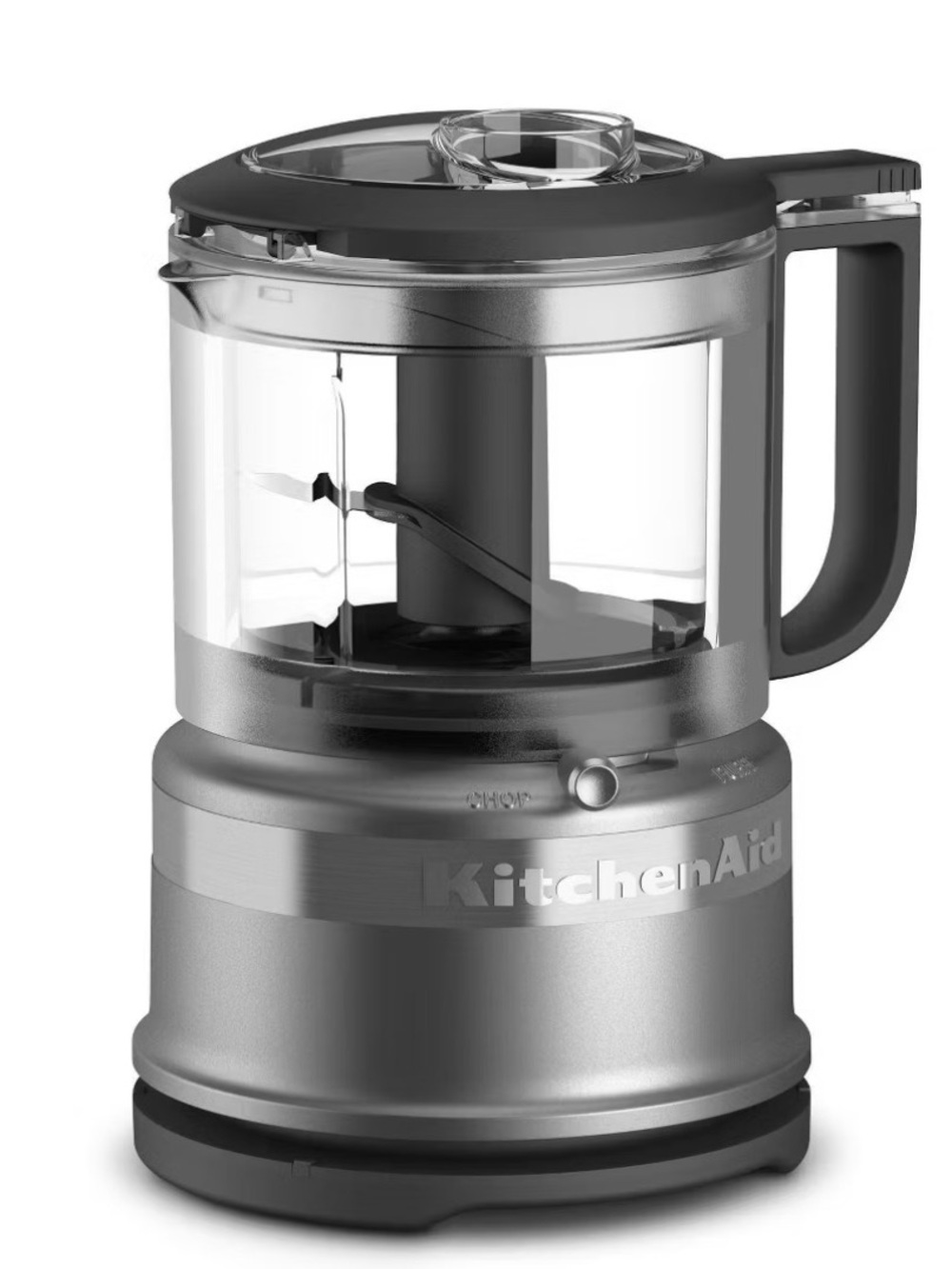 KitchenAid Silver Mini Food Chopper with Handle